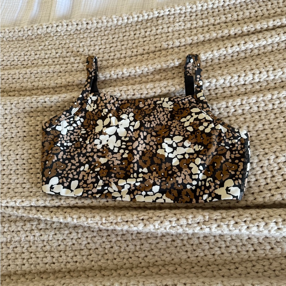 Floral Print sports bra large